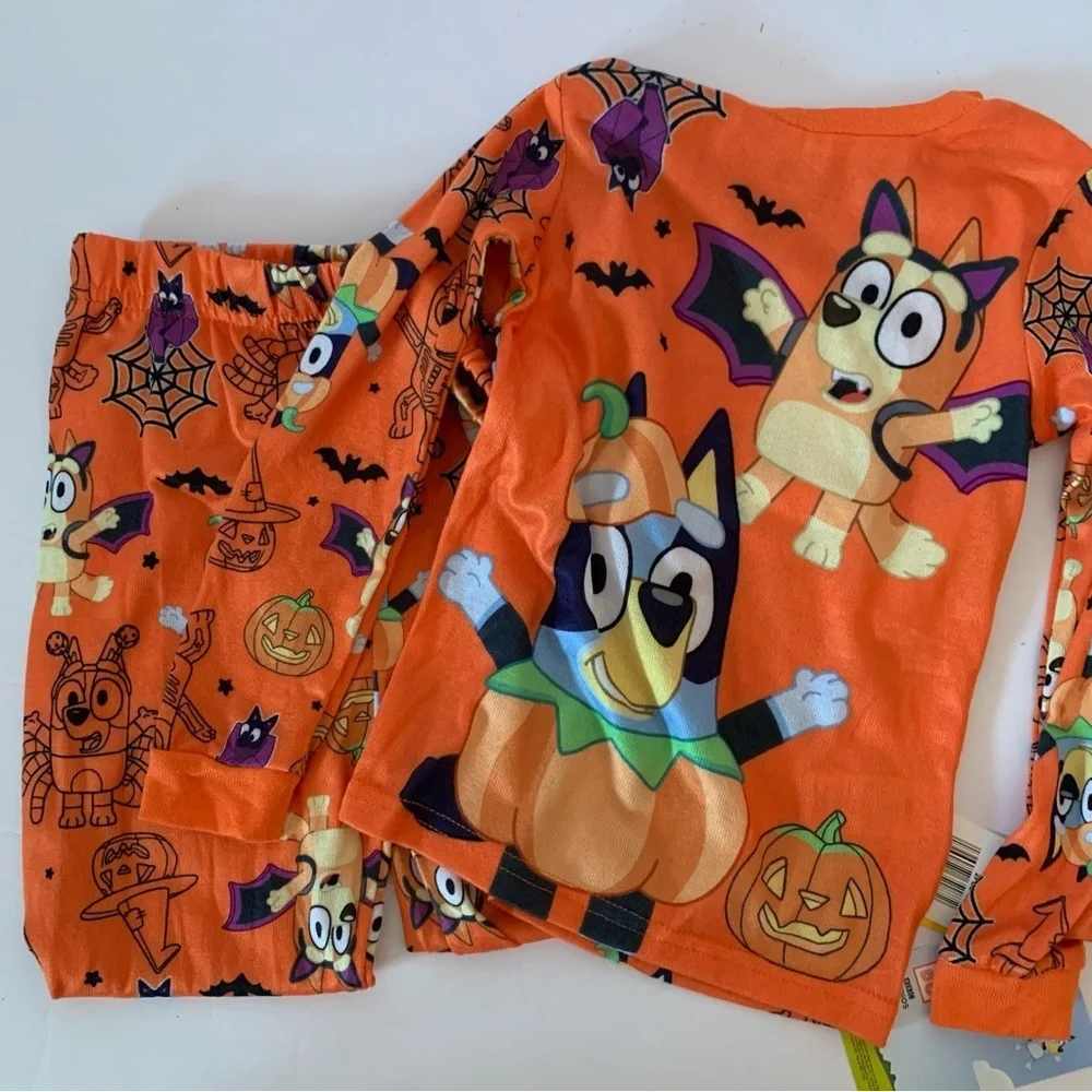 NWT. BLUEY 2Pc Kids Halloween Pajamas